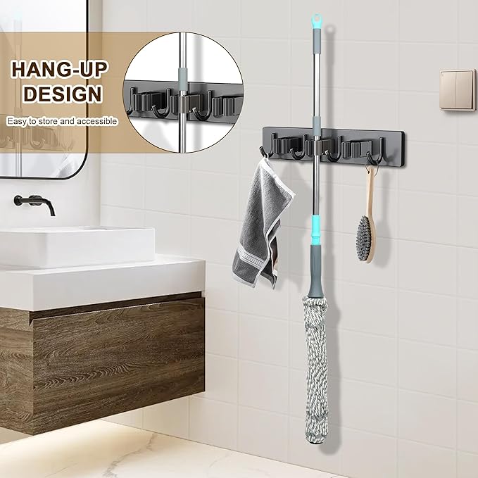 Self Wringing Mop Floor Cleaning, Easy Squeeze Twist Mop, Heavy Duty Wet Mops - Image 4