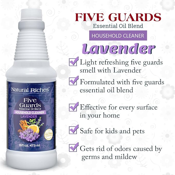 Natural Riches Household Cleaner Concentrate Five Guards Lavender scent from - Image 5