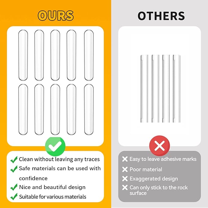 8pcs, Wall Bumpers, Furniture Bumpers, Door Stoppers, Silencing pad, Anti - Image 4