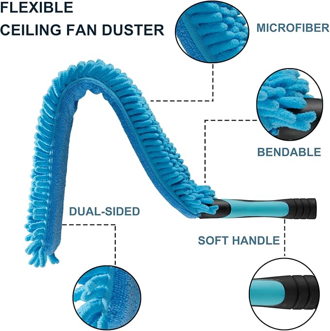 20 Foot High Ceiling Fan Duster - Image 8