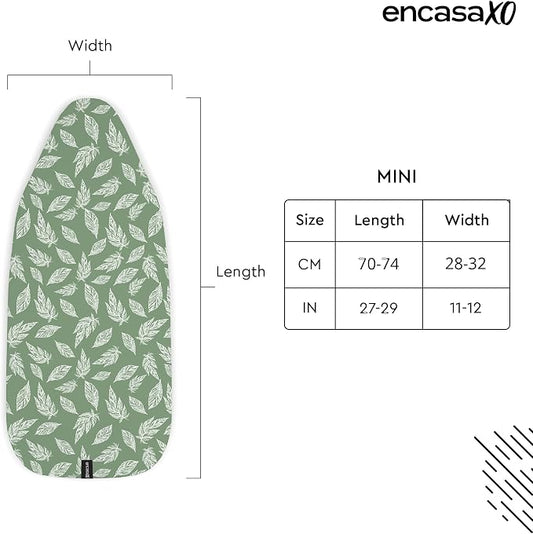 Encasa XO Ironing Board Cover and Pad 28"x12" - Image 2