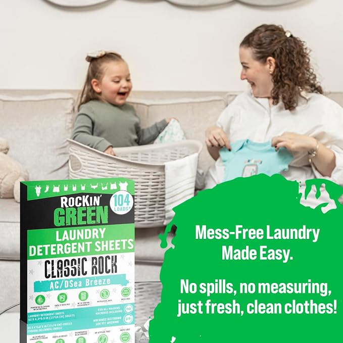 Rockin' Green Travel Laundry Detergent Sheets - Image 3