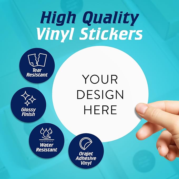 100 Custom Vinyl Stickers - Image 3