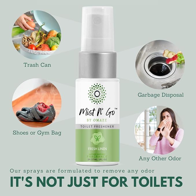 Mist N' Go by Omaze Travel Bathroom Spray - Image 5