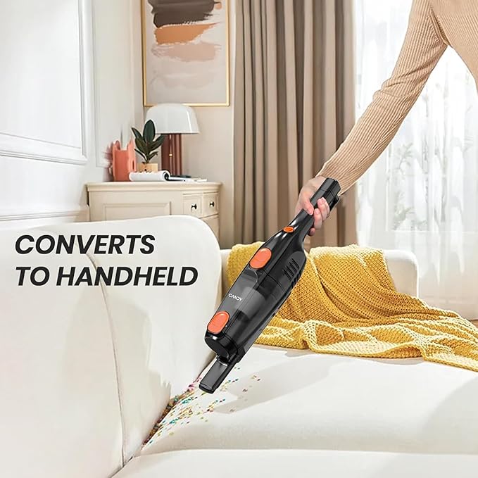 Candy Corded Stick Vacuum Cleaner, Powerful Suction Handheld Vacuum - Image 3