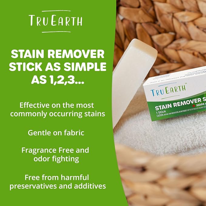 Tru Earth Stain Remover Stick | Powerful Portable Grease & Mark Remover - Image 3