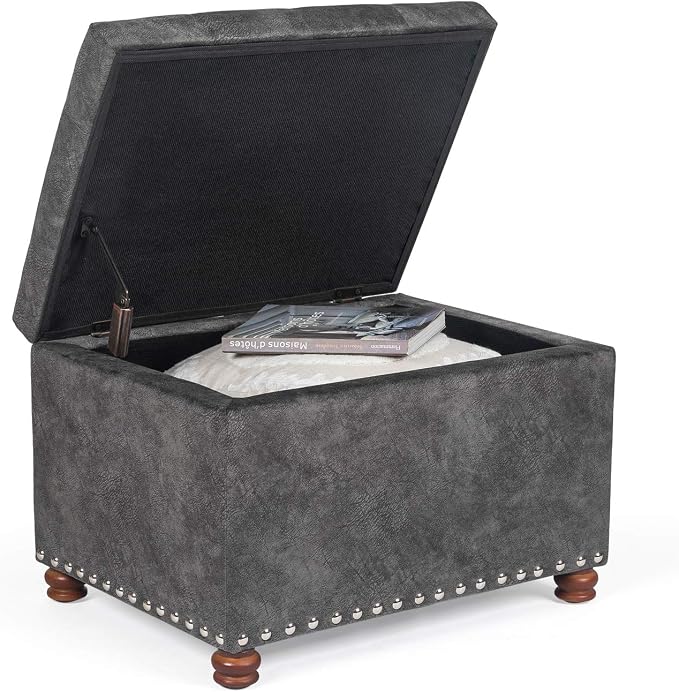 Joveco 24" Rectangular Ottoman - Image 4