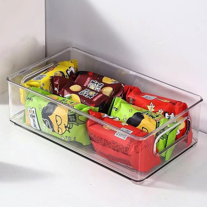 Large Clear Plastic Storage Bins, Pantry Organizers and Storage Containers - Image 7