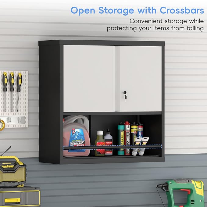 Metal Garage Cabinets, Lockable Storage Cabinet, Metal Cabinet - Image 5