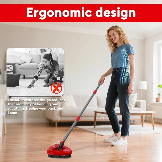 2 Pack Upgraded Spin Mop Replace Head Compatible - Image 3