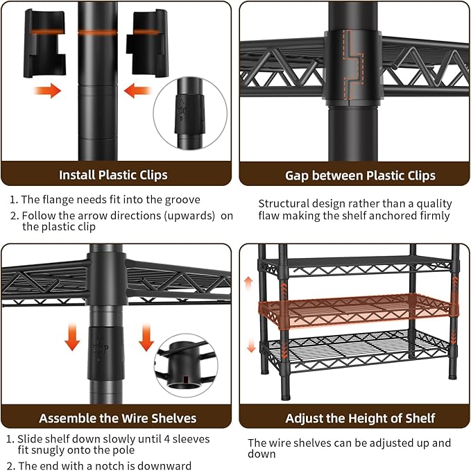 L Shaped Heavy Duty Metal Clothes Rack - Image 8