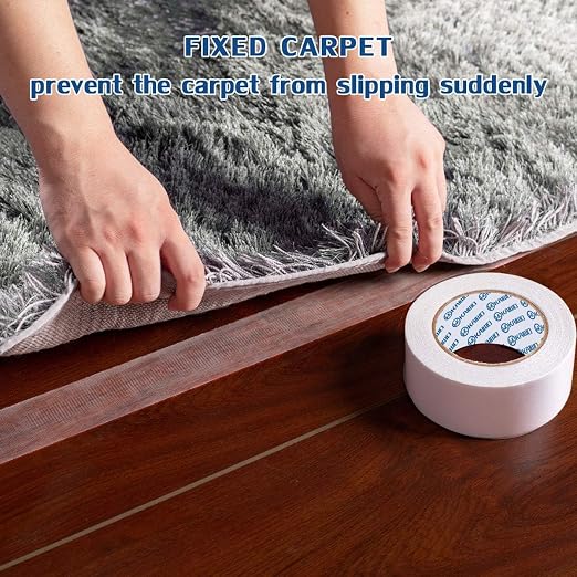 Heavy Duty Carpet Tape Double Sided 3 in x 20YD Rug Tape - Image 4