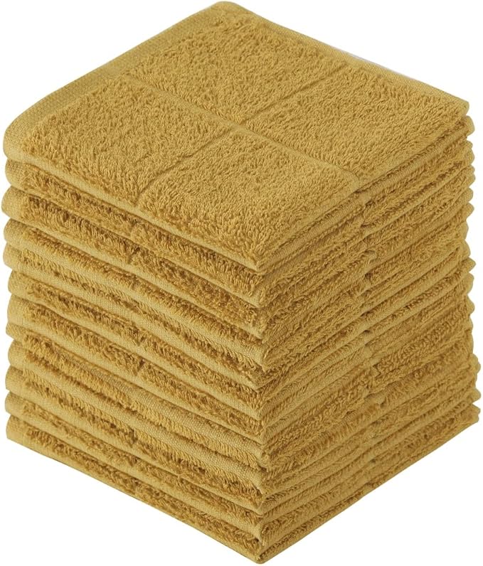 Glynniss Dishcloths Kitchen Highly Absorbent Dish Rags 100% Cotton Dish Cloths by Glynniss