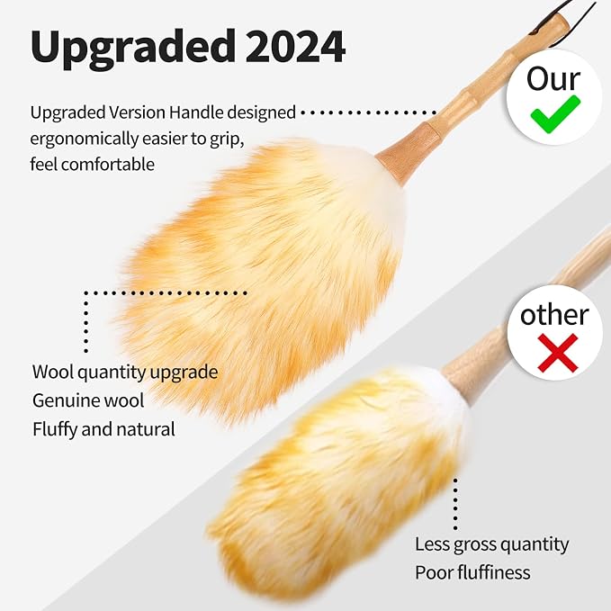 Feather Duster, Lambswool Duster - Image 3