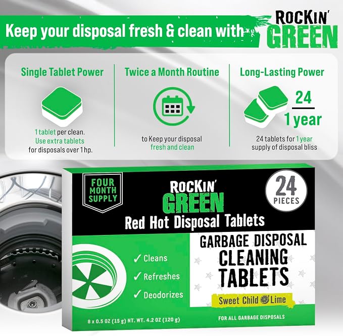 Rockin' Green Deep Cleaning and Deodorizing Tablets - Image 4