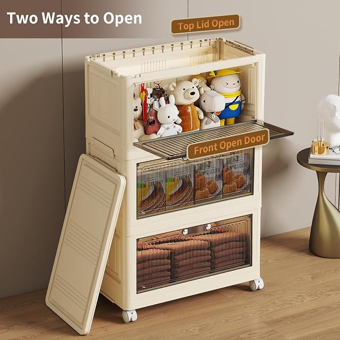 3 Tier - 34QT Storage Bins - Image 5