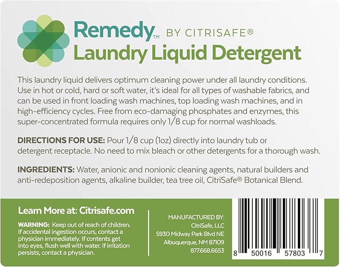 Remedy Laundry Liquid Detergent - Image 2