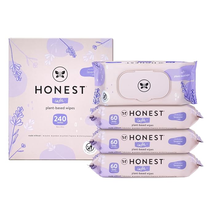 The Honest Company Calm and Cleanse Naturally Scented Wipes Cleansing by TheHonestCompany