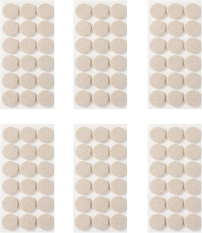 Furnigear Felt Furniture Pads for Hardwood Floors by Furnigear