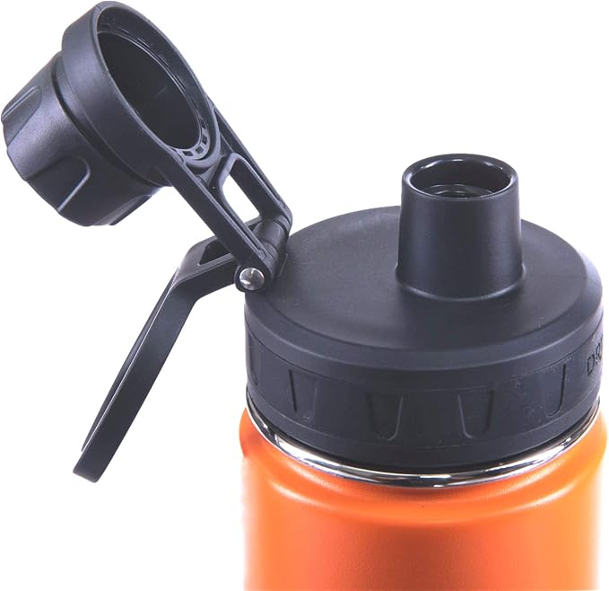 DRINCO Stainless Steel Water Bottle Spout Lid Vacuum Insulated Double Wall - Image 3