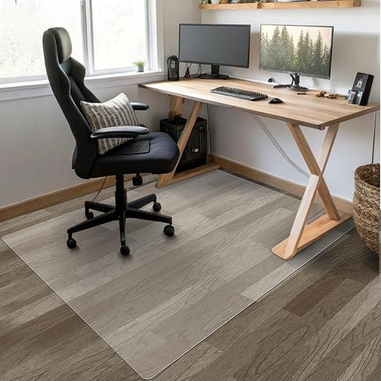 Azadx Chair Mat for Hardwood 60"x 48" Large Office Chair Mat for Hardwood by Azadx