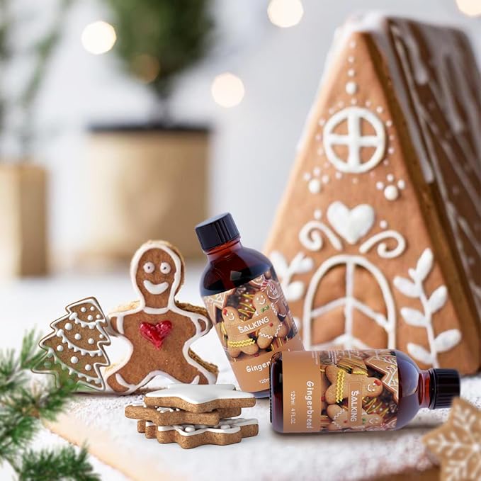 SALKING Gingerbread Fragrance Oil, 120ml Premium Essential Oils - Image 6