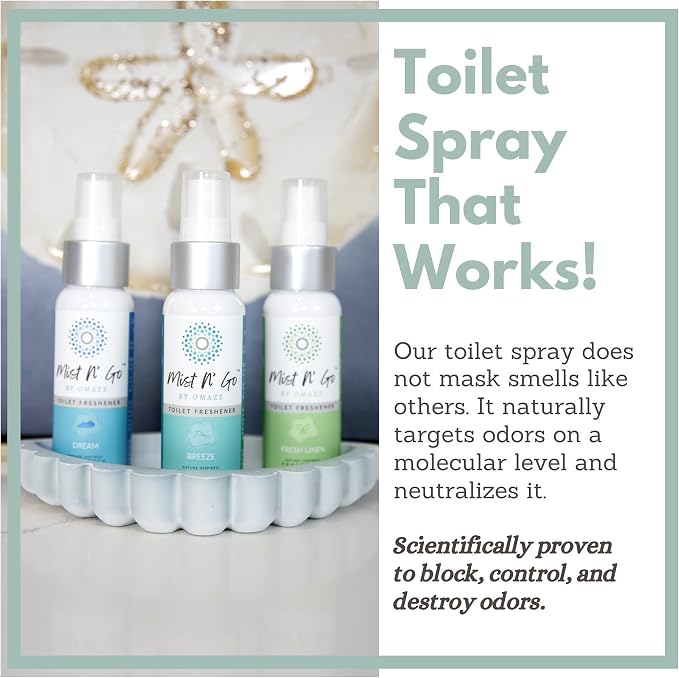 Mist N' Go by Omaze Travel Toilet Odor Eliminator - Image 3