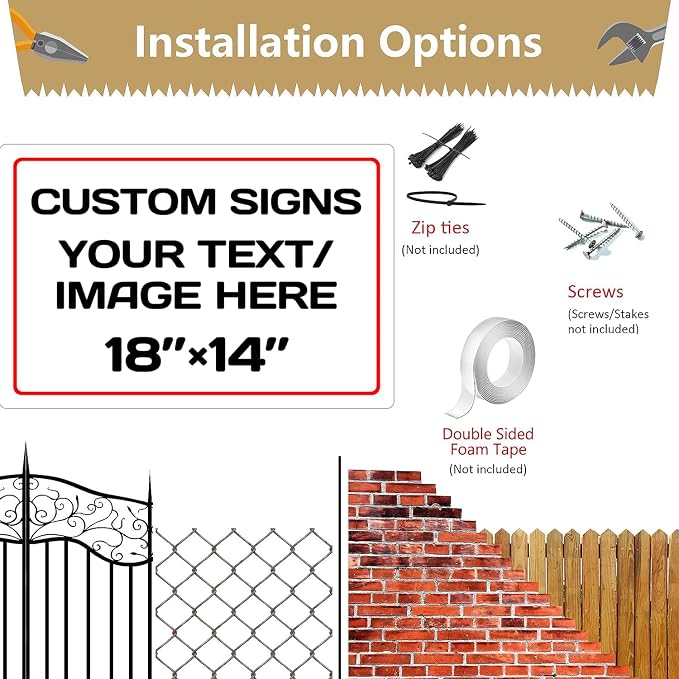 Personalized Aluminum Metal Signs - Image 4