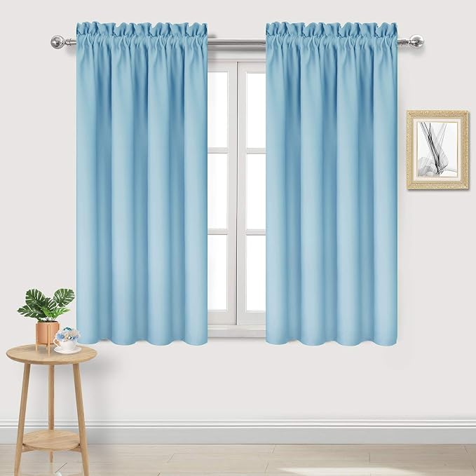 DWCN Blackout Curtains Room Darkening Thermal Insulated Bedroom Curtains Window by DWCN