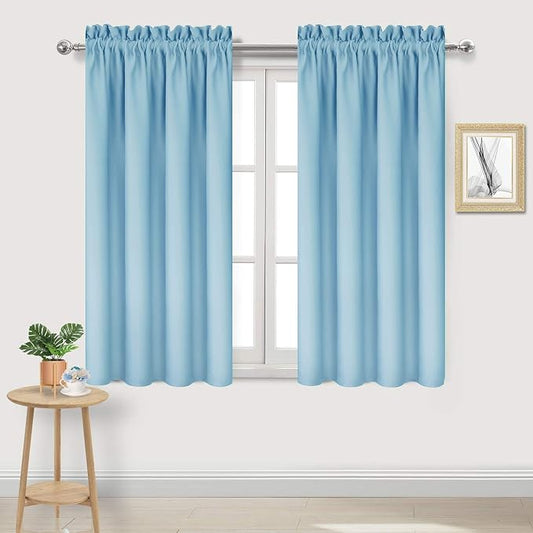 DWCN Blackout Curtains Room Darkening Thermal Insulated Bedroom Curtains Window by DWCN