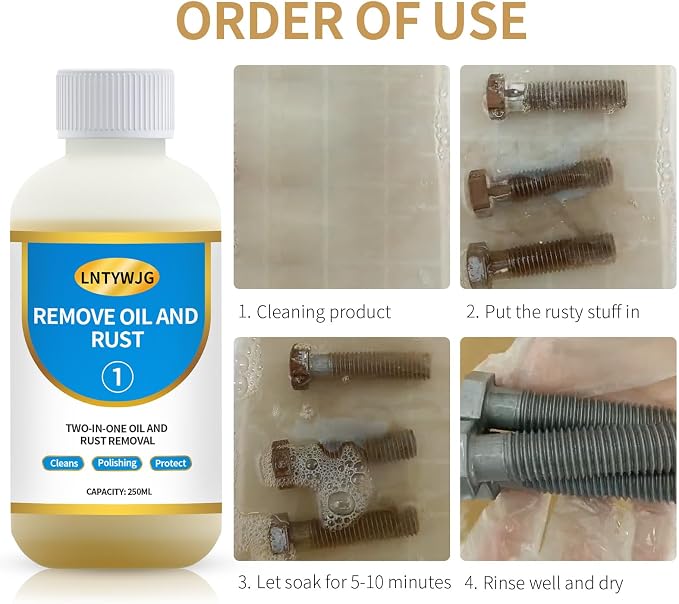 Industrial Strength Rust Remover, Penetrating Rust Removal - Image 3
