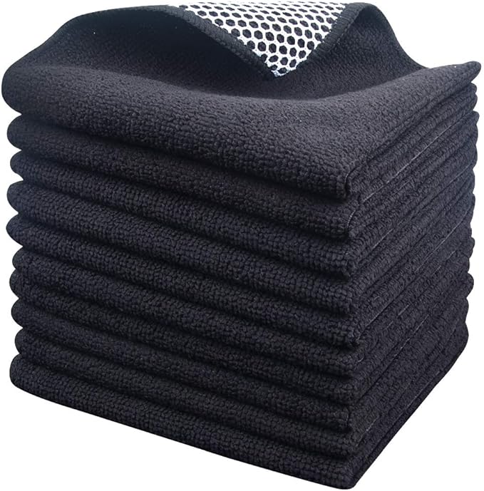 SINLAND Microfiber Dish Cloth for Washing Dishes Dish Washing Rags Best Kitchen by SINLAND