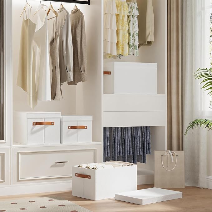 Fabric Storage Bins, Clothes Boxes - Image 3
