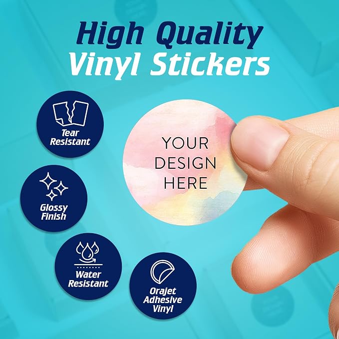 100 Custom Vinyl Stickers - Image 3
