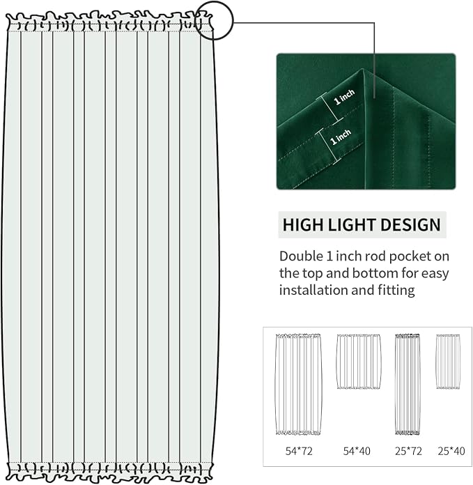 DWCN French Door Curtain - Image 3