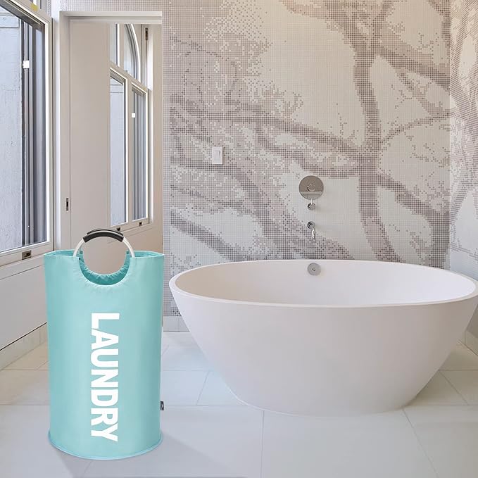 DOKEHOM 125L X-Large Collapsible Washing Laundry Basket Bag - Image 8
