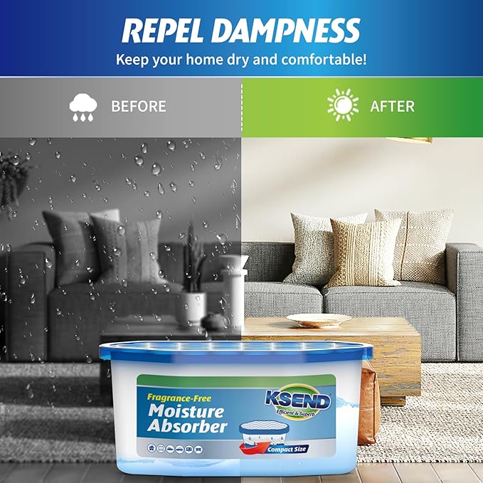 Moisture Absorbers, 12 Pack, Compact Dehumidifier - Image 8