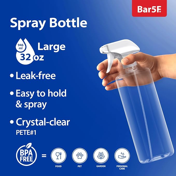 Bar5F Plastic Spray Bottles - Image 2