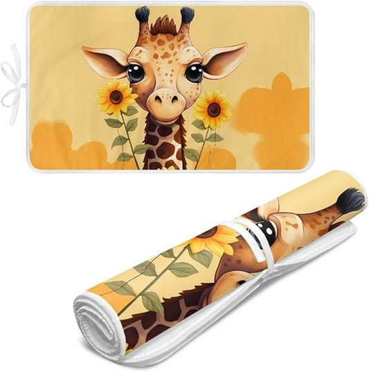Funny Ironing Mat Portable Giraffe Ironing Pad by Unknown