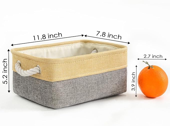 TheWarmHome Small Storage Bins Basket - Image 2