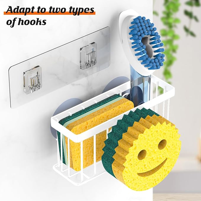 Sponge Holder Smiley Face, Sink Caddy, Sink Organizer - Image 3