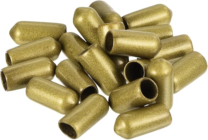 uxcell 20pcs Rubber End Caps 6.5mm ID Vinyl Round Tube Bolt Cap Cover Thread - Image 4