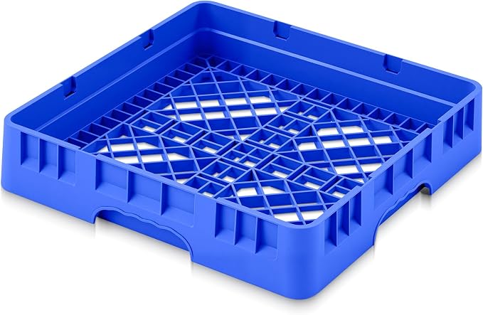 Commercial Dishwasher Tray Rack Polypropylene Full Size Flatware Rack by Aurelema