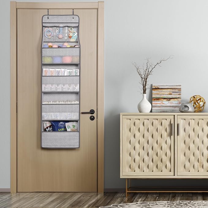 Univivi 5-Shelf Door Storage Over Door Hanging Organizer - Image 6