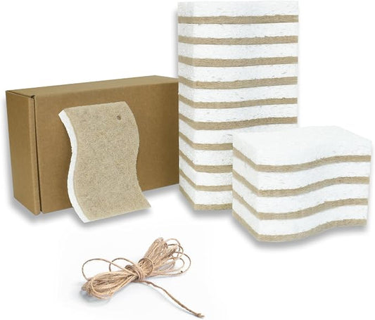 Eco Friendly Cellulose Compostable Biodegradable Kitchen Clean Sponges by Unknown