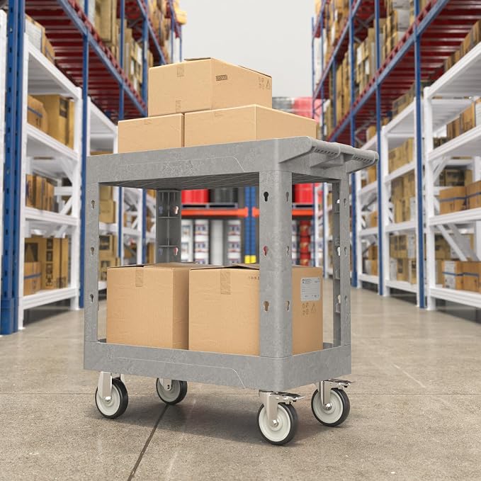 Heavy Duty Rolling Utility Cart - Image 6