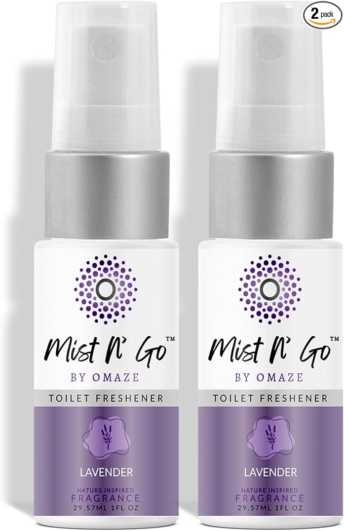 Mist N’ Go by Omaze Travel Bathroom Spray by MISTNGO