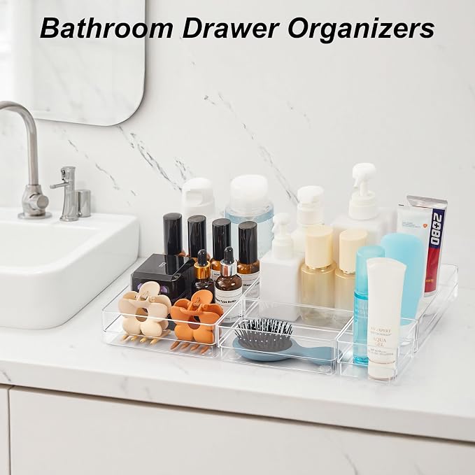 SMARTAKE 7-Piece Drawer Organizer - Image 6