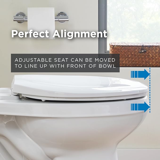 Gerber Universal Elongated Toilet Seat - Image 6