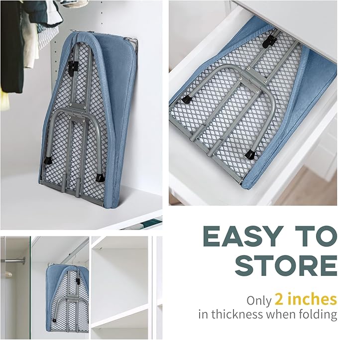 Table Top Ironing Board, RAINHOL Small Folding Iron Board Portable - Image 4